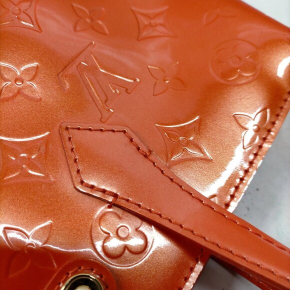 Louis Vuitton LV Hand Bag Wilshire PM Orange Vernis mon-367-091825 - Picture 8 of 15